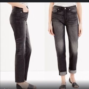 Madewell perfect summer jeans in black